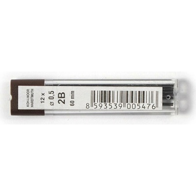 KOH-I-NOOR Tuhy do mikrotužky B2 4152 0,5mm 12 ks