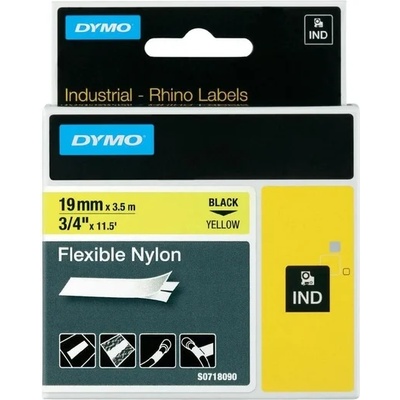 DYMO Етикет Rhino найлон 19 мм жълт 18491 (18491)