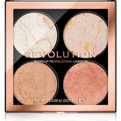 Revolution Cheek Kit paletka na tvár Take a Breather 4 x 2,2 g
