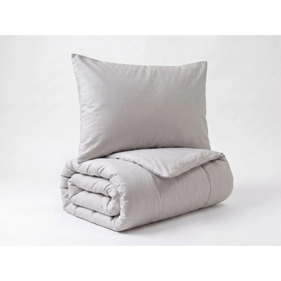 Brotex obliečky Satén Svetlosivá 220x240 70x90