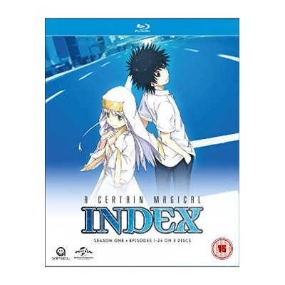 A Certain Magical Index Complete Season 1 Collection Episodes 1-24 BD