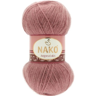 Nako Angora Luks 10215 starorůžová