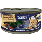 Natural Greatness Cat tin with Salmon and Turkey - консерва за котка със Сьомга и Пуйка с тиква и боровинки 185 гр NGC20005A