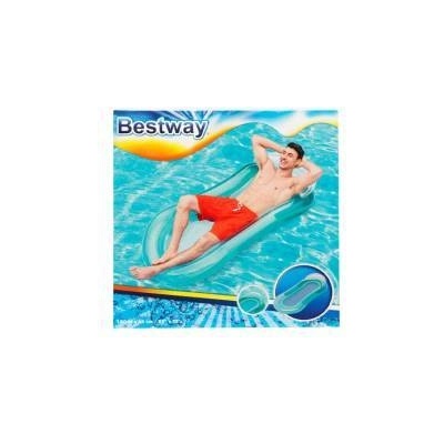 Bestway Надуваем дюшек Bestway, С възглавница, 160 х 84 см, Максимално натоварване 90 кг, Зелен, B09XV12FKL