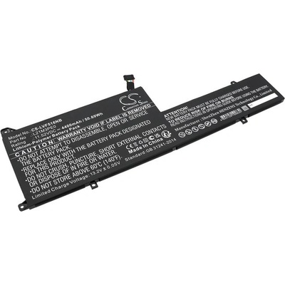 Батерия за Lenovo Ideapad Flex 5 14abr8 82xx000d и други, 4400 mAh, Li-Ion (CS-LVF516NB)