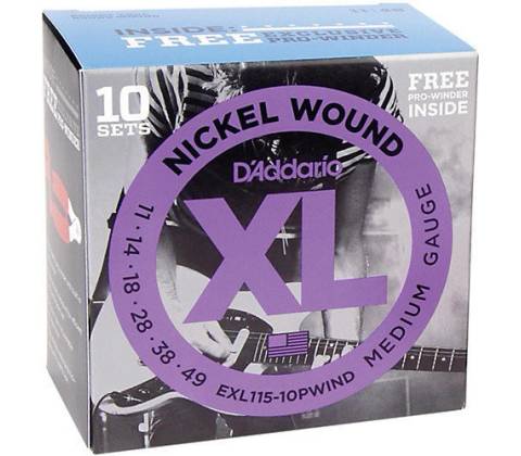 DAddario EXL115 10P