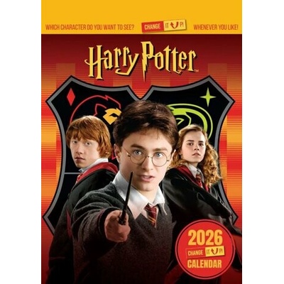 Oficiální nástěnný s nastavitelnými obrázky Harry Potter A3 29,7 x 42 cm Harry Potter 2026