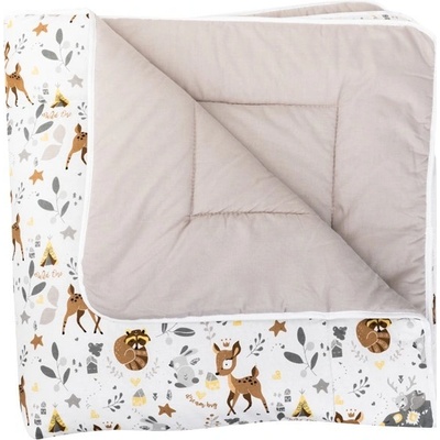 BOMIMI Deka biela 120x120
