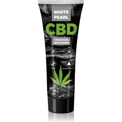 White Pearl CBD Charcoal whitening 75 ml