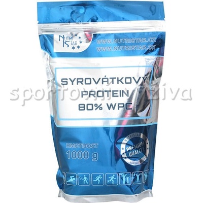 NutriStar Syrovátkový Protein 80% 1000 g