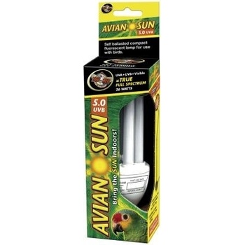 AvianSun 5.0 UVB Compact Fluorescent Bird Lamp 20 W