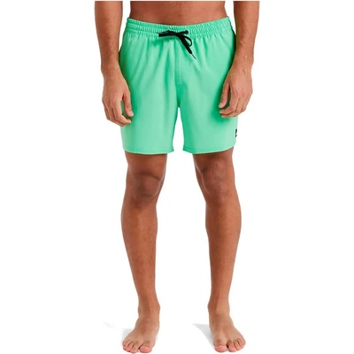 Quiksilver Бански гащета Quiksilver Surfsilk Solid Volley 16´´ swimming shorts - Green (Summer Green)