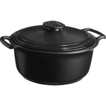 Emile Henry Керамична индукционна тенджера EMILE HENRY Sublime+ - Ø33 см (6.5 л) - цвят черен (EH 4770P-7A)