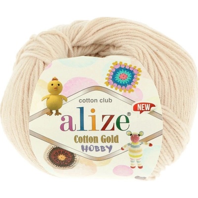 Alize Cotton Gold Hobby New 67 béžová