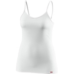 Löffler Дамско синтетично термобельо Löffler Women's Spaghetti Top Grid Transtex Light Synthetic base layer - White - размер 38 (EU) (114-3105-0213)