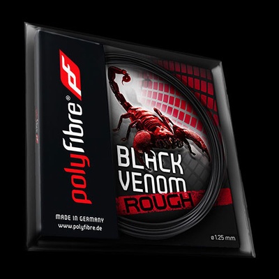 Polyfibre Black Venom Rough 1,25mm, 12m