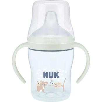 Nuk Шише NUK Perfect Match - С накрайник за сок, TC, РР, 150 ml, Glow in the Dark, Коала (10215386)