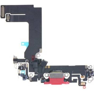 Nabíjecí obvod + Flex kabel iPhone 13 Mini - červený - aftermarket IPH1682