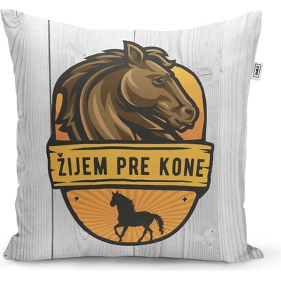Sablio Vankúš Žijem pre kone 40x40