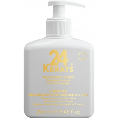 24 Kerats 2 Minutes Reconstruction Hair Mask Pro 250 ml