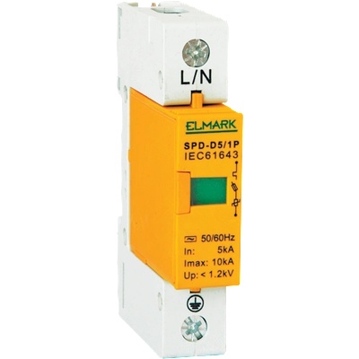 ELMARK КАТОДЕН ОТВОДИТЕЛ spd-d5/1p in 5ka (64101)
