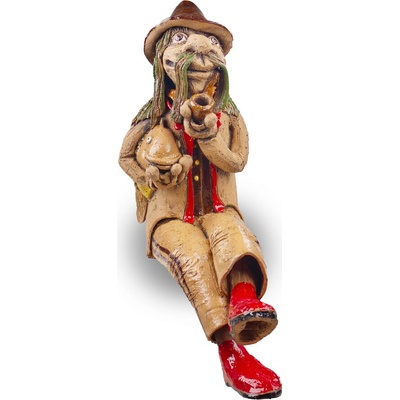 Keramický vodník s rybou - 70 cm – Zboží Dáma