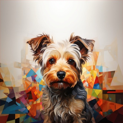 Takoy Panel z nepremokavého polyesteru 50x50 yorkshire terrier