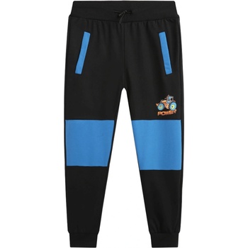 KUGO Chlapčenské tepláky MT1602 čierna Čierná