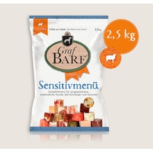 Graf Barf Sensitive menu hovězí 2,5 kg