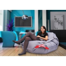 BeanBag Comfort 189x140 s popruhy grey