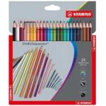 STABILO Цветни моливи Aquacolor 24цвята