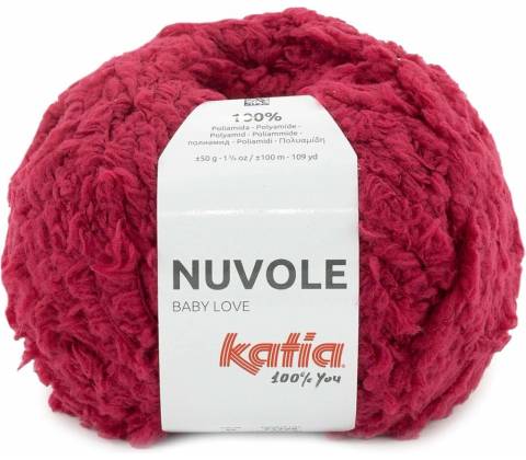 Katia Nuvole Farba: 59 Ruby red