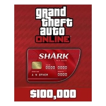 GTA 5 Online Red Shark Cash Card 100,000$