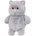 Stip Плюшена играчка Stip - Grey Cat, 35 cm (Stip849)