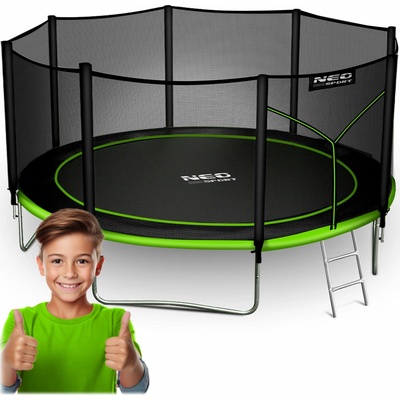 Neo-Sport 435cm + vnější ochranná síť + žebřík