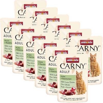 Carny Adult kuře a králík 12 x 85 g