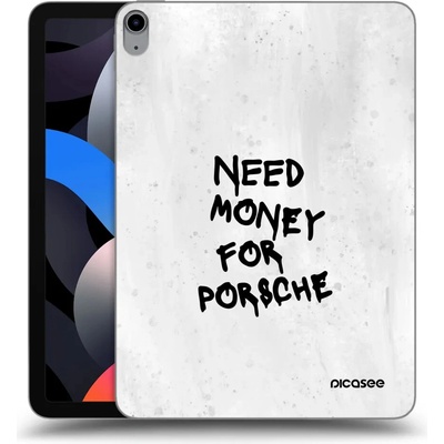 Picasee silikónový prehľadný obal pre Apple iPad Air 4 10.9 2020 White Dollar