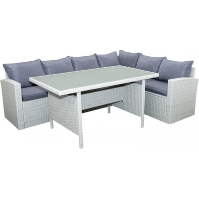 Doppler Záhradná rohová ratanová sedacia zostava PANAMA