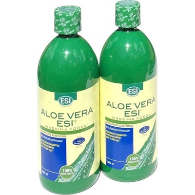Esi Aloe Vera 99,8% čistá šťáva 2 x 1 l
