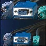 Roline Cable KVM 1xHD15M/F, 2xPS2M/M, 3m, Roline 11.01. 5463 (11.01.5463)