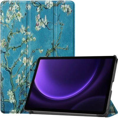 Vsetkonamobil 65779 ART Zaklápacie puzdro pre Samsung Galaxy Tab S9 FE / Tab S10 FE / S10 Lite APRICOT BLOSSOM