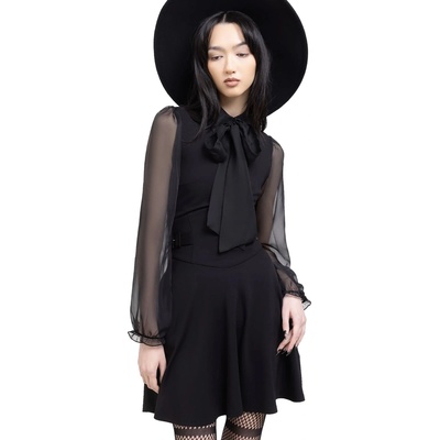 KILLSTAR дамска рокля KILLSTAR - Somber Shadow - Черна - KSRA012027