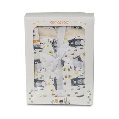 Cangaroo - Бебешко одеяло Shaggy - Светло сиво