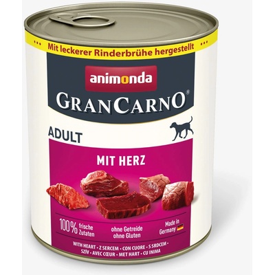 Animonda Gran Carno Adult so srdcom 800 g
