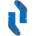 Smartwool Детски туристически чорапи Smartwool Kid's Hike Light Cushion Crew Sports socks - Laguna Blue - размер 29-32 (EU) (201-4459-0512)