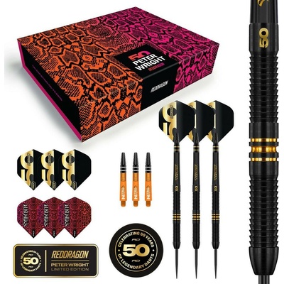 steel Red Dragon 50 Years Player Edition Peter Wright 21g 90% wolfram