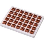 Keychron Суичове Keychron - Gateron Cap Golden Brown, 35 броя (KEYCHRON-ACC-Z74)