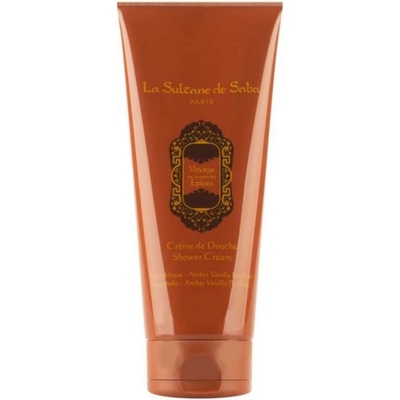 La Sultane de Saba Shower Cream Oriental Ayurvedic Amber Vanilla Patchouli Fragrance 200 ml