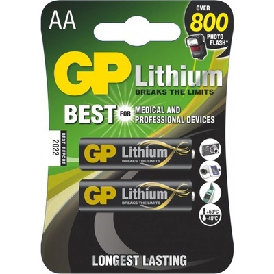 GP Lithium AA 2ks 1022000711