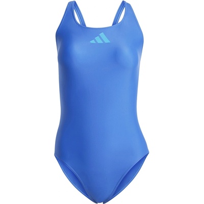 Adidas Бански костюм Adidas 3 Bar Logo Swimsuit - Royal/Royal